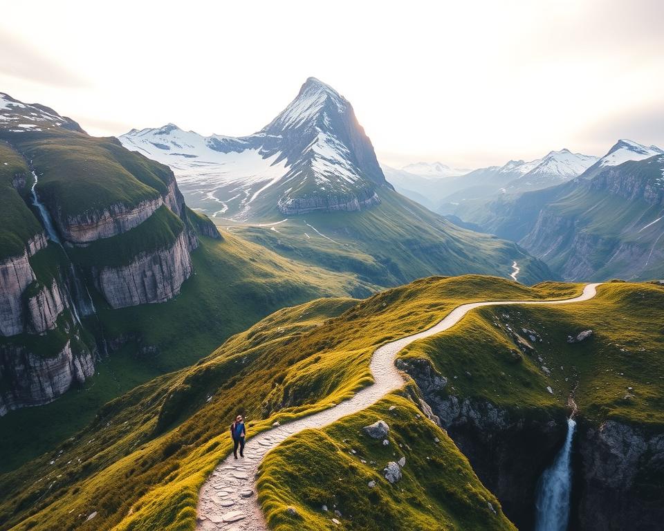 Torghatten Wanderweg Routenbeschreibung Torghatten Wanderweg Routenbeschreibung