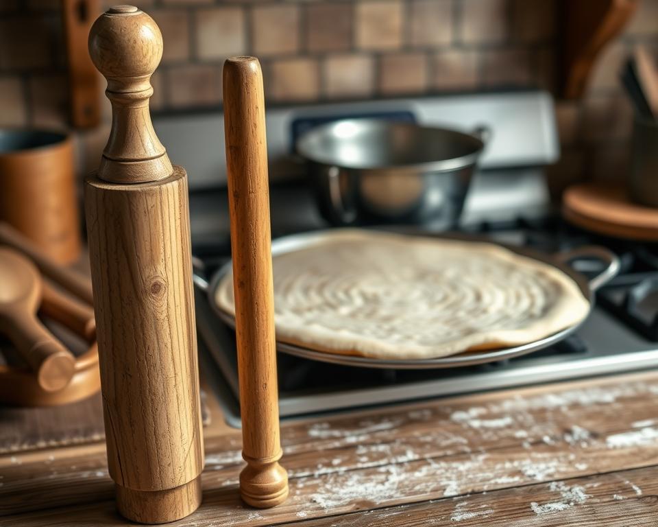 Traditionelle Lefse-Werkzeuge