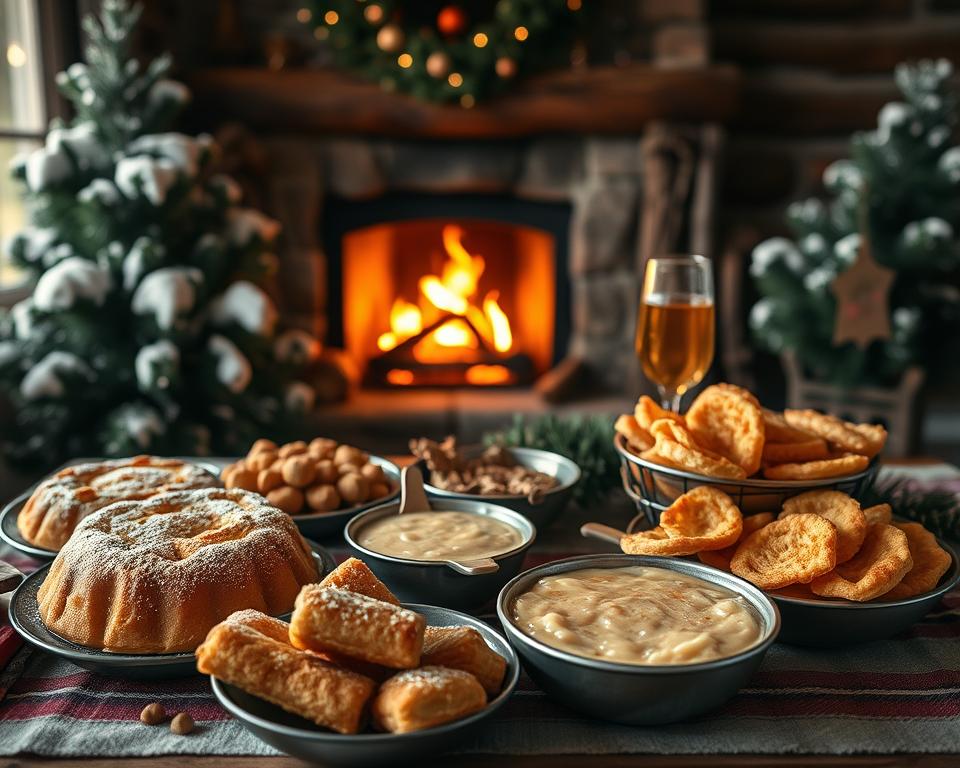 Traditionelle norwegische Weihnachtsgerichte