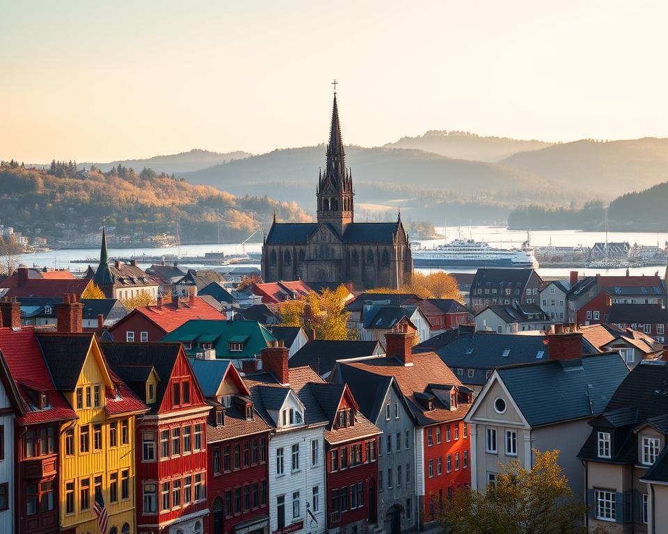 Trondheim Stadtansicht