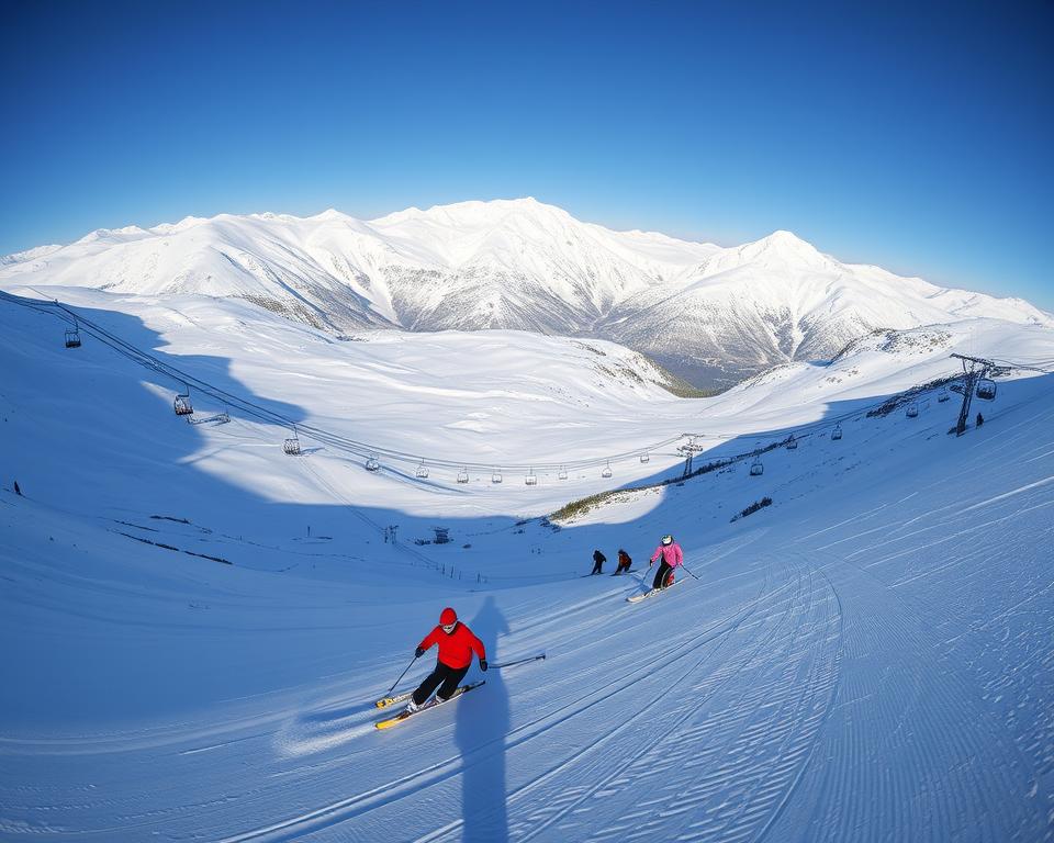 Trysil Pisten Skiabfahrten Norwegen