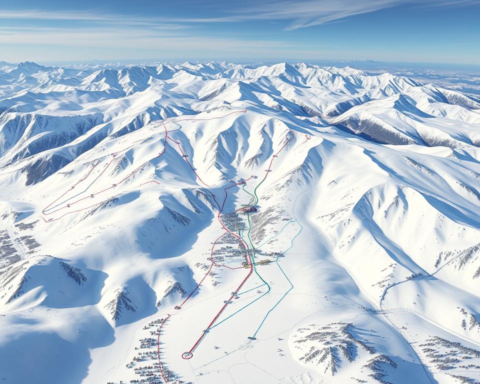 Trysil Pistenplan Übersicht