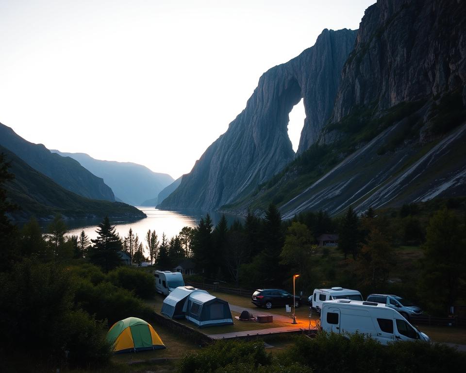 Übernachtung Torghatten Camping Übernachtung Torghatten Camping