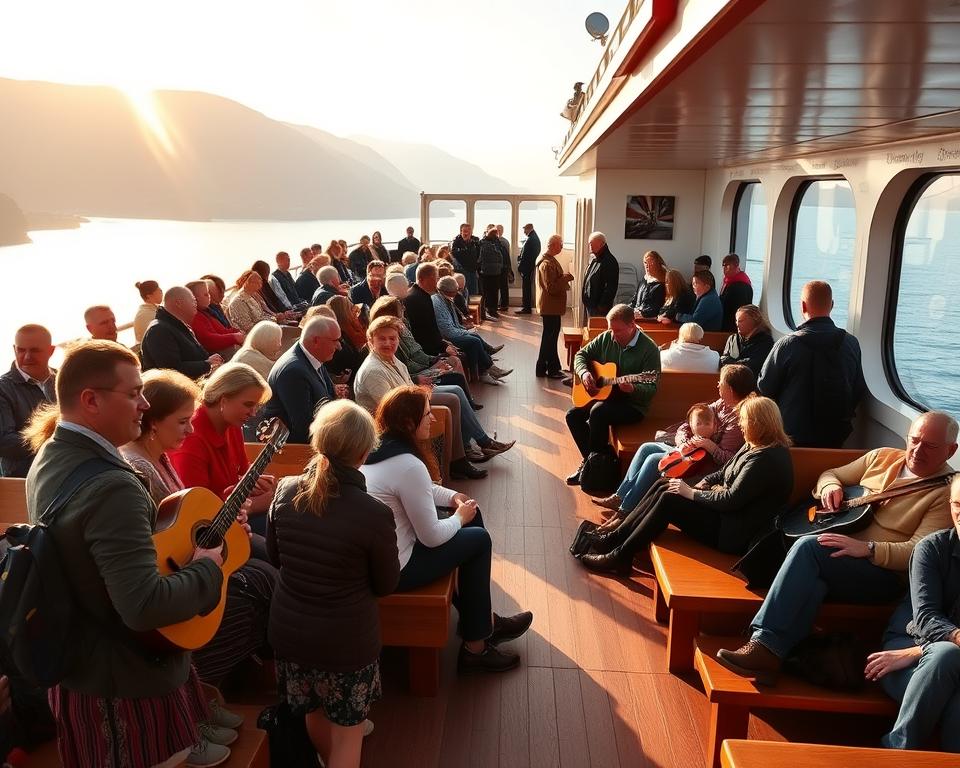 Unterhaltung Fähre Norwegen Unterhaltung Fähre Norwegen