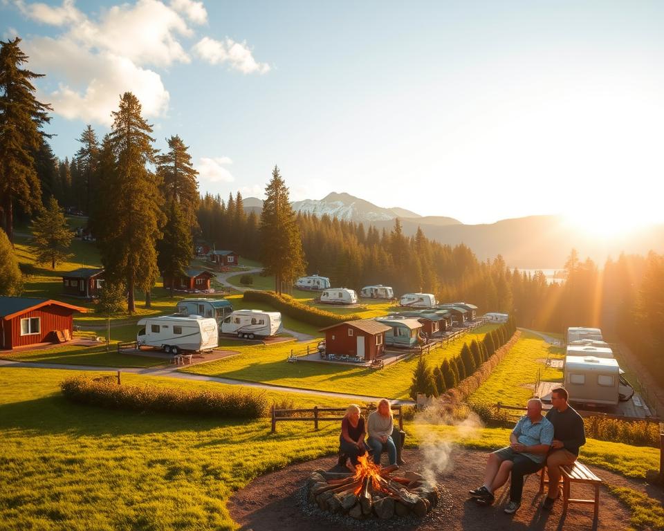 Volsdalen Camping Unterkünfte in Norwegen