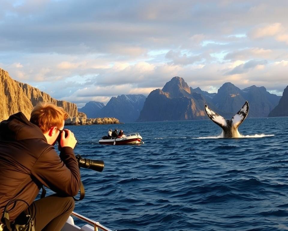 Walbeobachtung Fotografie Andenes