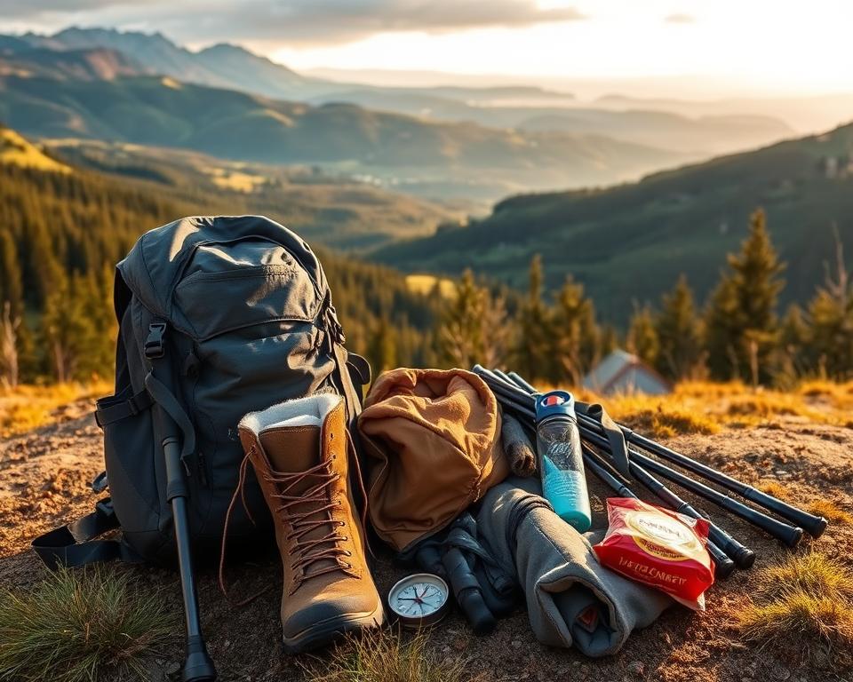 Wanderausrüstung für Setesdal Trekking