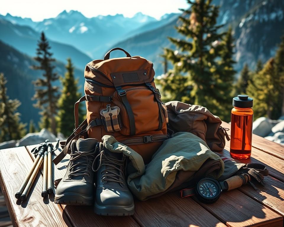 Wanderausrüstung für norwegische Bergtouren