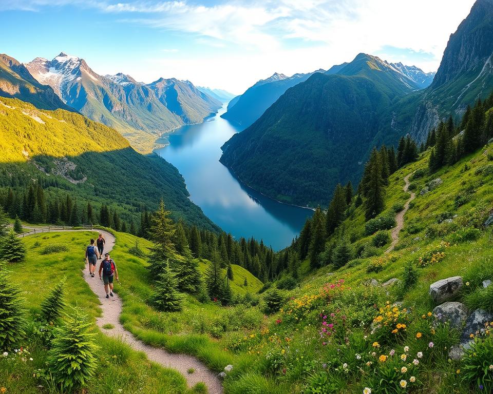 Wandern im Hardangerfjord Outdoor Norwegen Wandern im Hardangerfjord Outdoor Norwegen