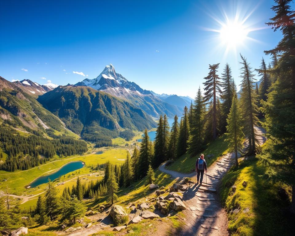 Wanderrouten in norwegischen Nationalparks