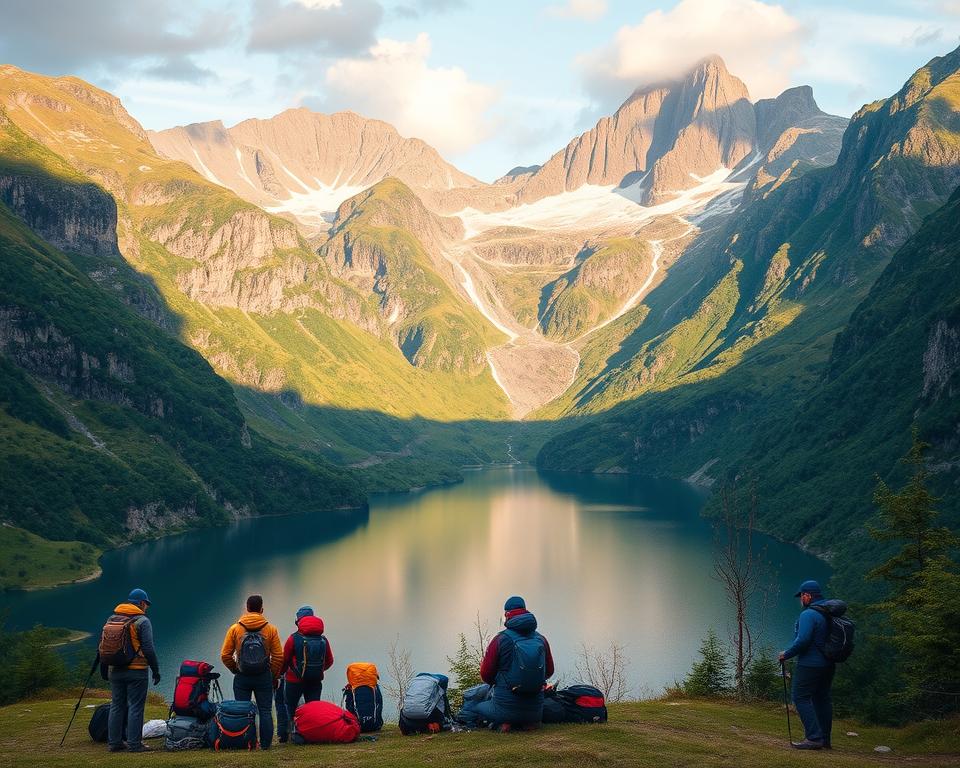Wandervorbereitung Geiranger Fjord