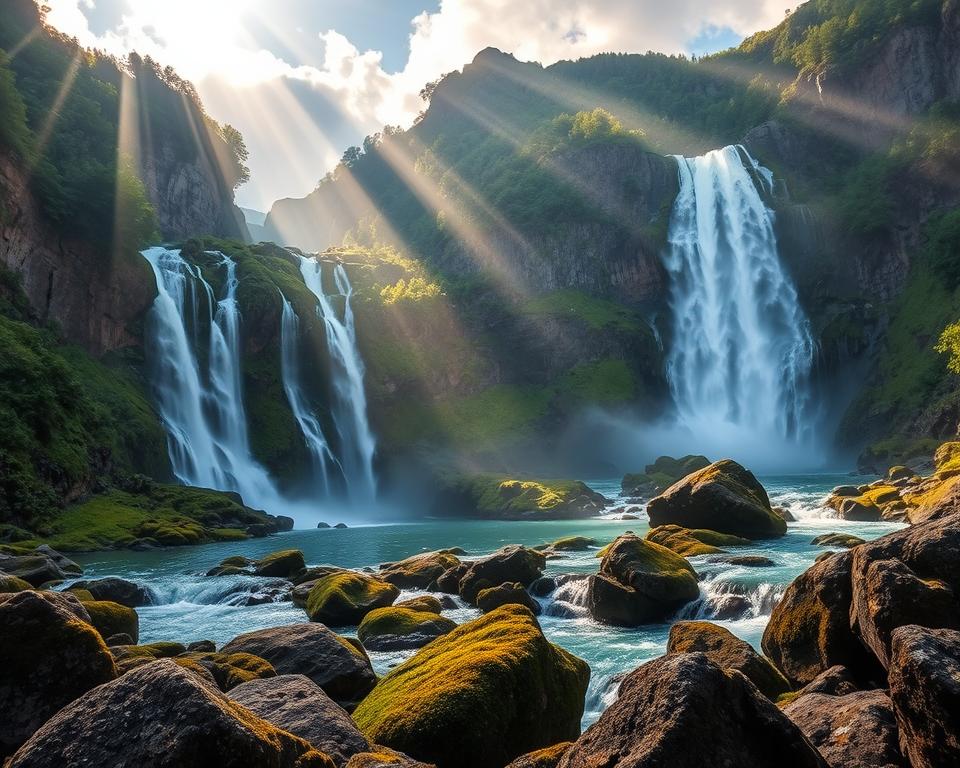 Wasserfälle in Südnorwegen