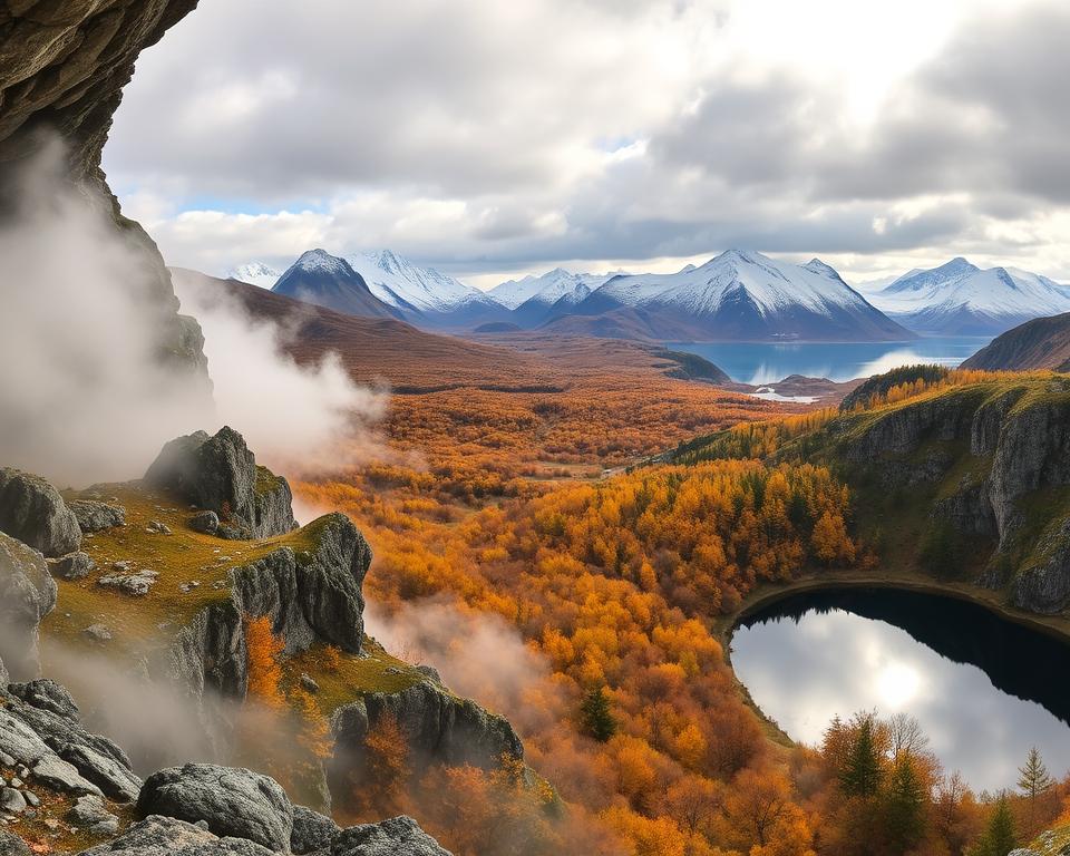 Wetter Brufjell Höhlen Jahreszeiten