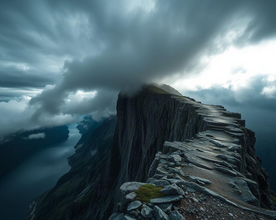 Wetterrisiken am Preikestolen Wetterrisiken am Preikestolen