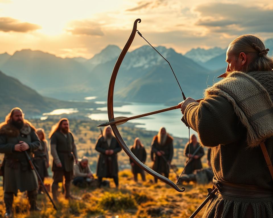 Wikinger-Workshops Bogenschießen Wikinger-Workshops Bogenschießen