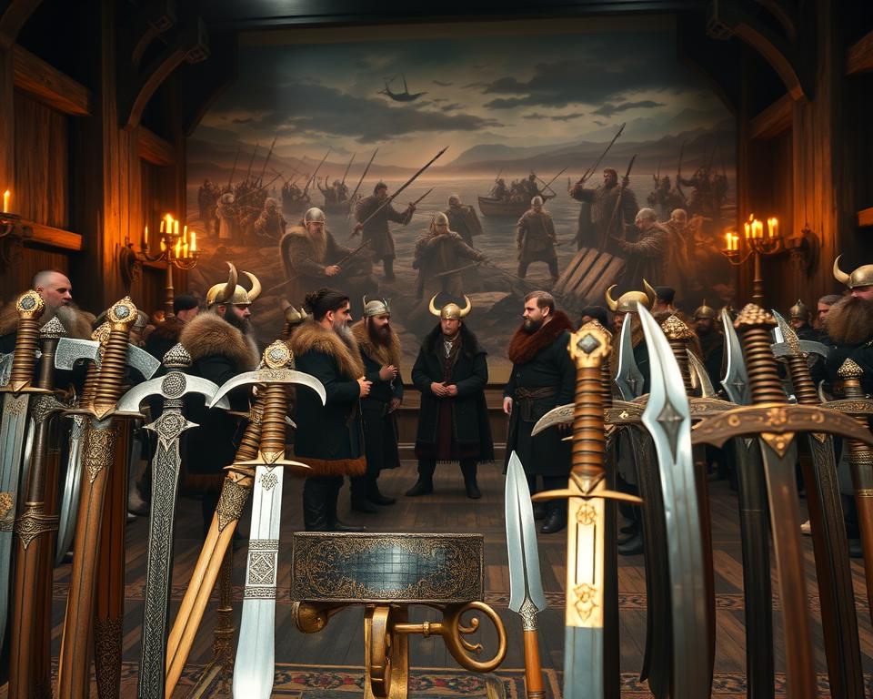 Wikingerwaffen und Kriegsausrüstung