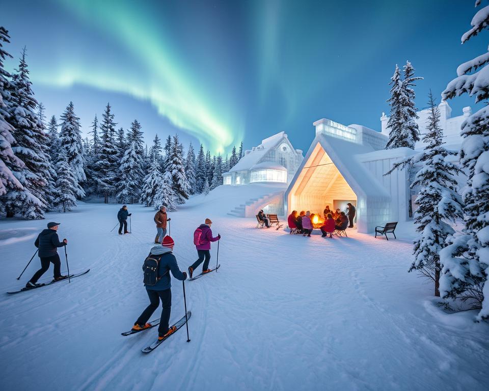 Winteraktivitäten in Kirkenes
