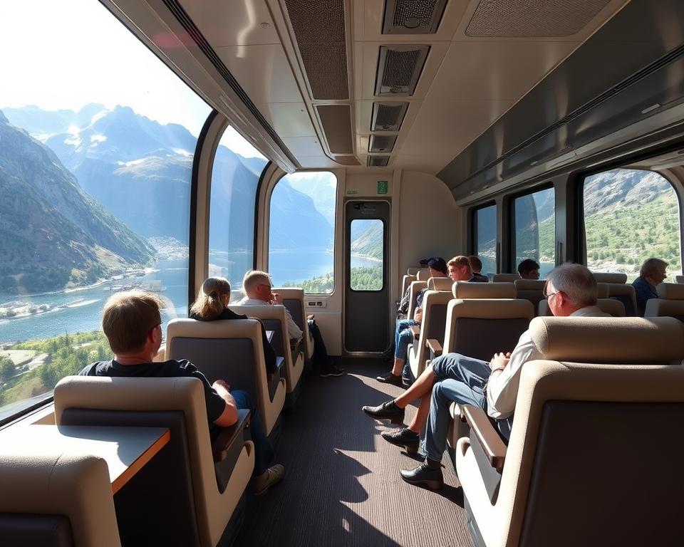Zugkomfort Norwegen Reiseerlebnis