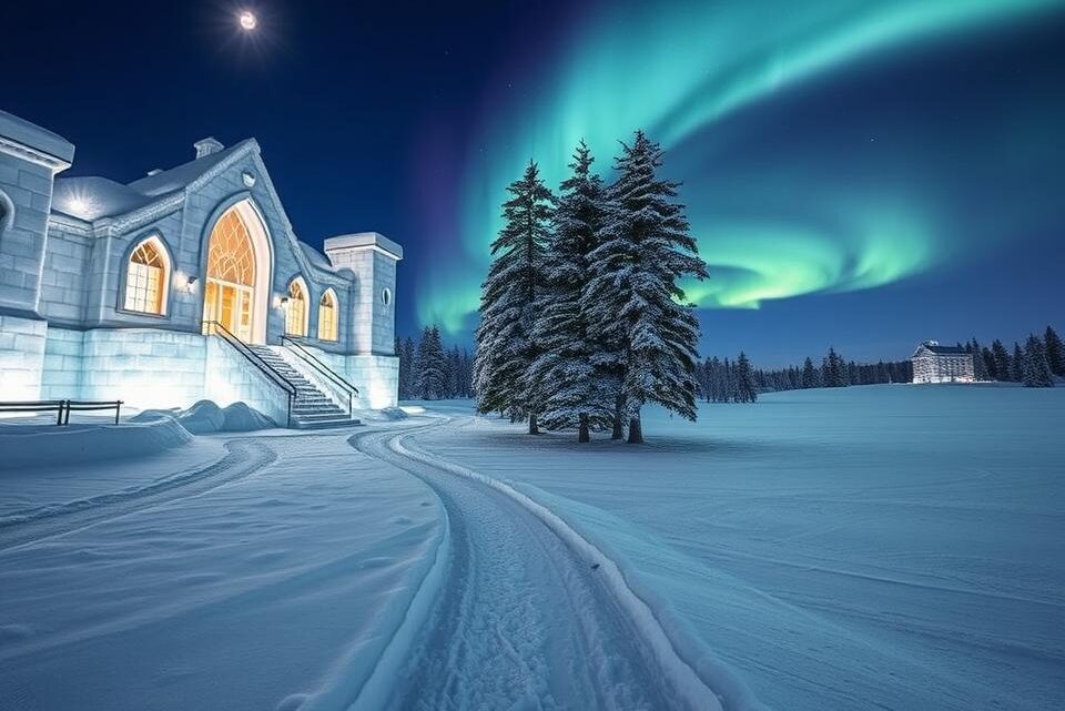 Eishotels Norwegen: Magische Übernachtung im Schnee