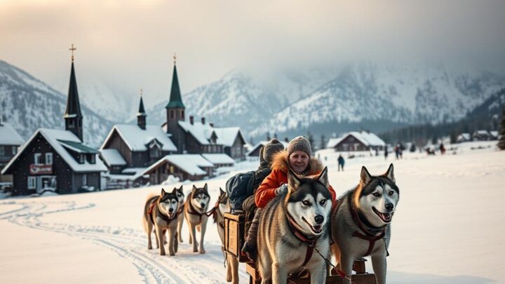 Hundeschlitten fahren Norwegen – Winterabenteuer