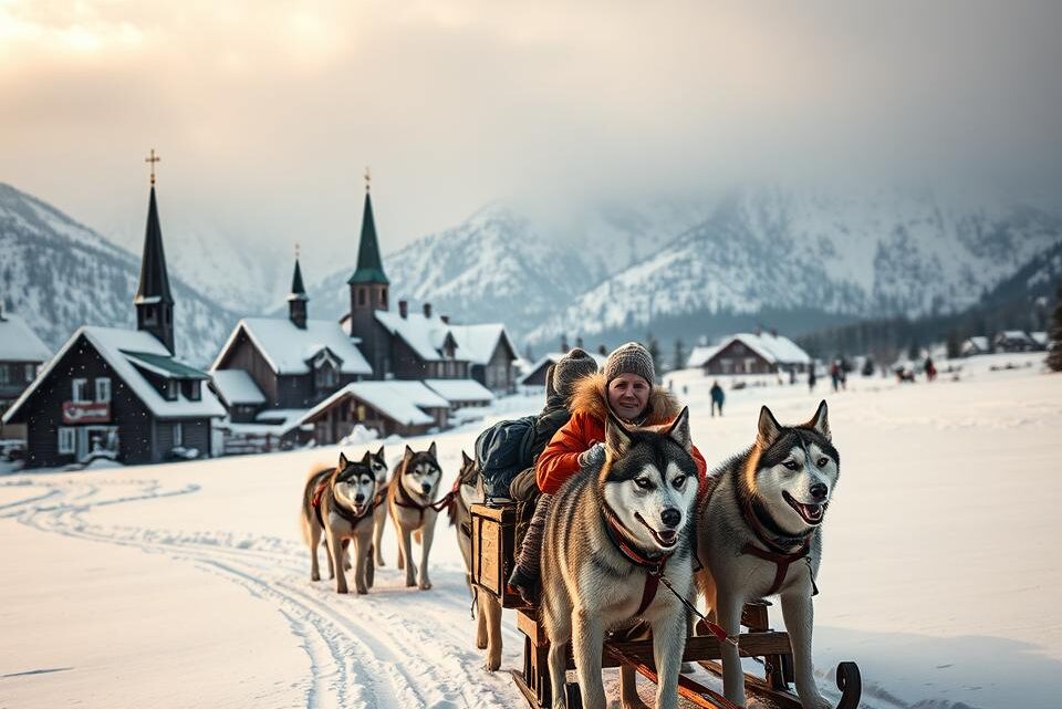 Hundeschlitten fahren Norwegen – Winterabenteuer