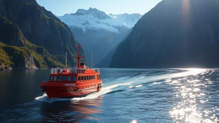 Lysebotn Fähre – Fährverbindung im Lysefjord Norwegen