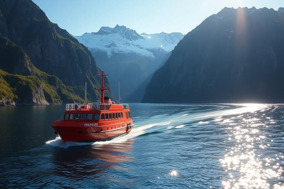 Lysebotn Fähre – Fährverbindung im Lysefjord Norwegen