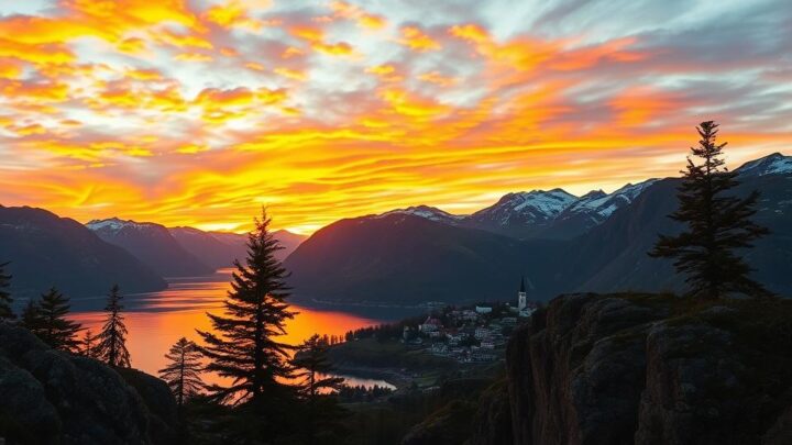 Norwegen Sonnenuntergang – Magische Momente erleben