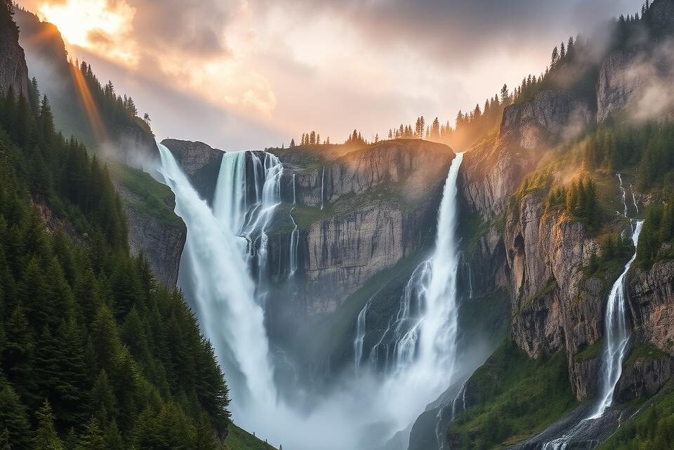 Die Sieben Schwestern Norwegen – Atemberaubende Wasserfälle
