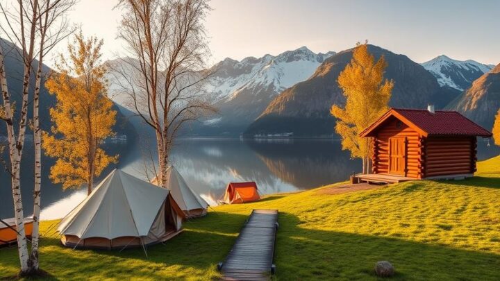 Skjerneset Dock Camping: Ihr Urlaub in Norwegen