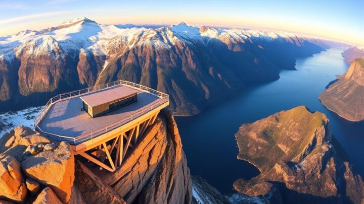 Stegastein Lookout: Spektakuläre Aussicht in Norwegen