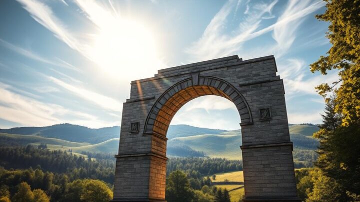 Der historische Struve Bogen – UNESCO Weltkulturerbe