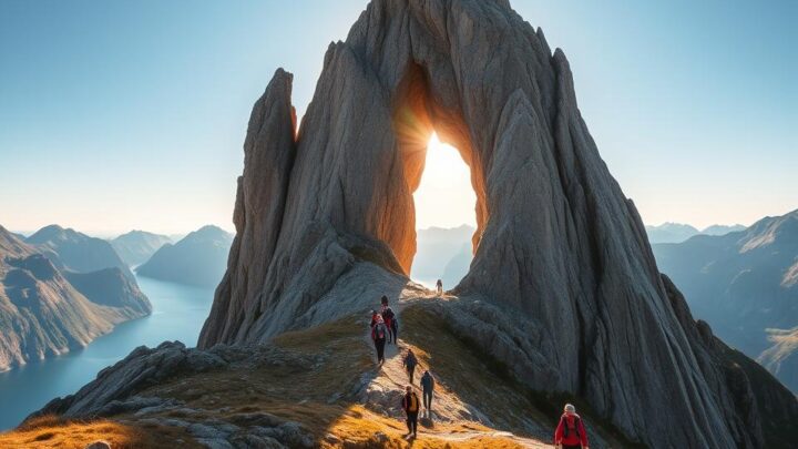 Torghatten Wanderung – Norwegens spektakulärer Felsweg