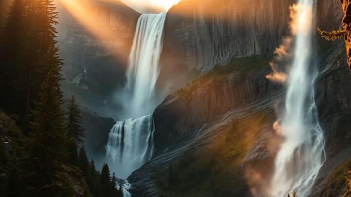 Vinnufossen – Norwegens höchster Wasserfall