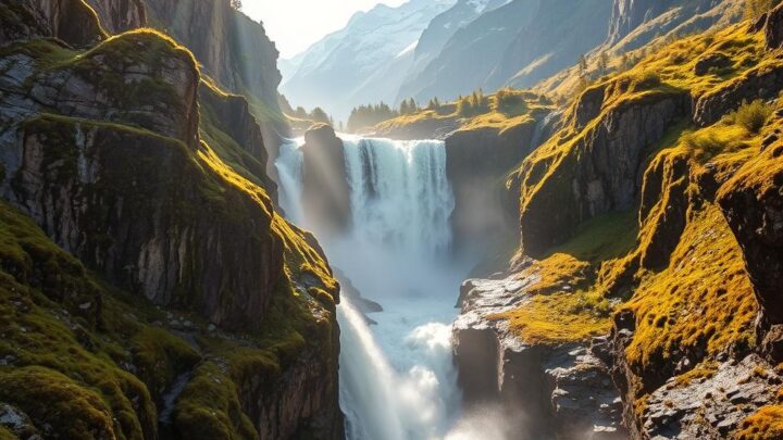 Wasserfall Langfoss: Norwegens beeindruckender Naturschatz