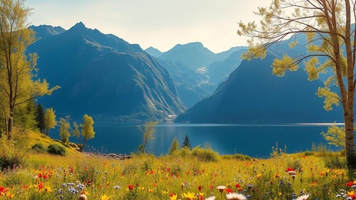 Wetter Norwegen August: Sommerklima & Reisezeit