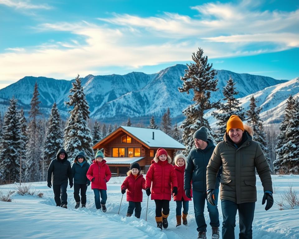 Familienurlaub in Lappland