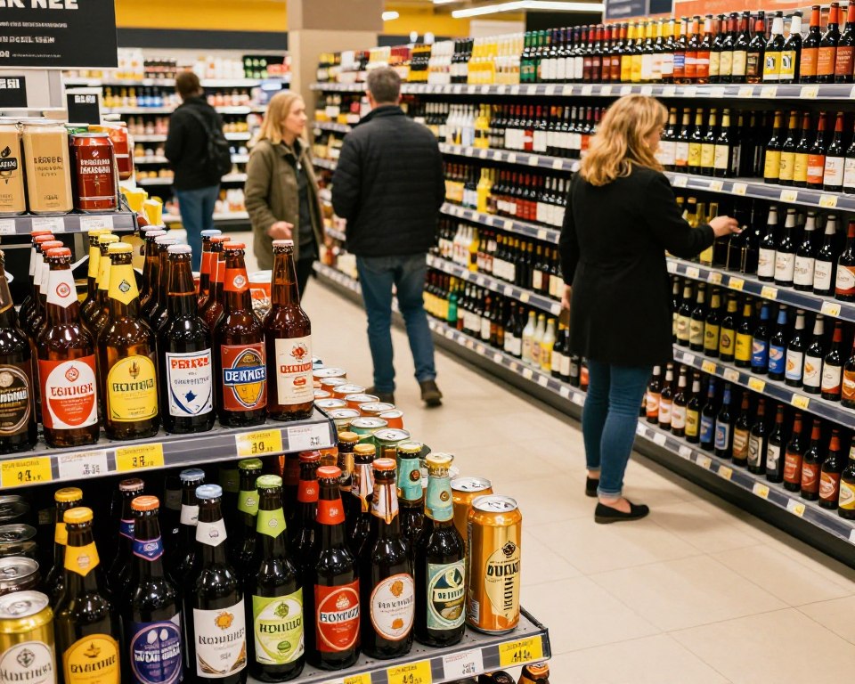 Bierpreise in norwegischen Supermärkten