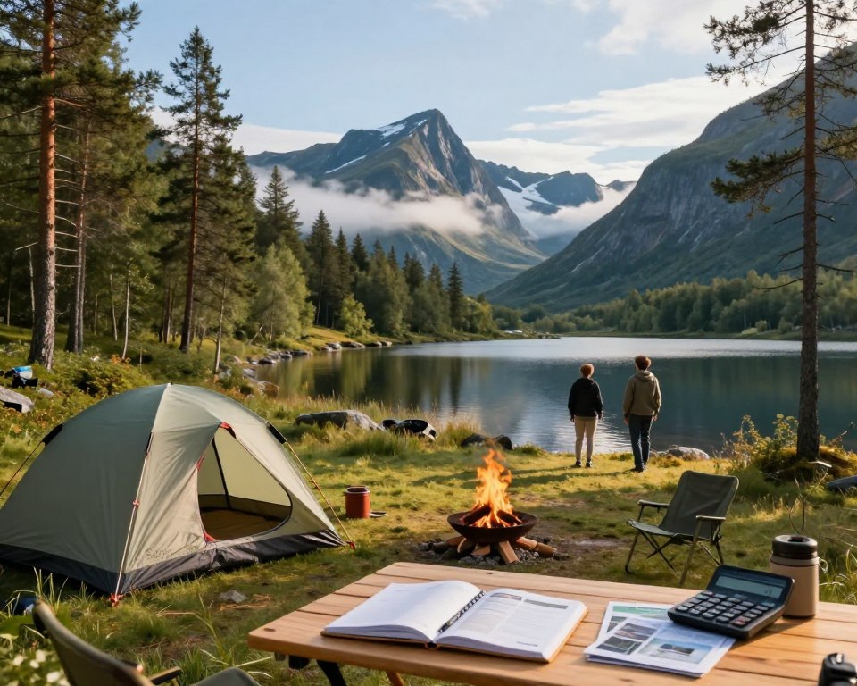 Camping Kosten Norwegen Budgetplanung