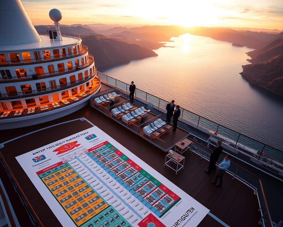 Hurtigruten Decks Übersicht