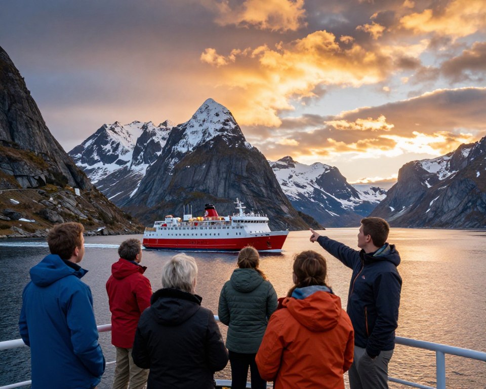 Hurtigruten Exkursionen Herausforderungen