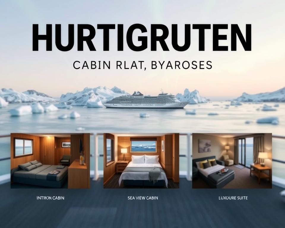 Hurtigruten Kabinenkategorien Übersicht