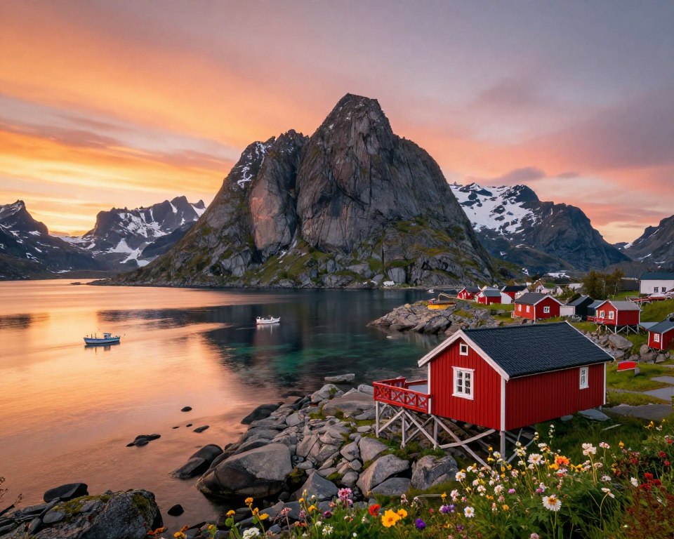 Lofoten Nordnorwegen Sehenswürdigkeiten