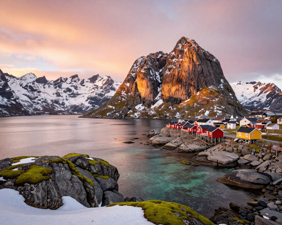 Lofoten Norwegen Panorama