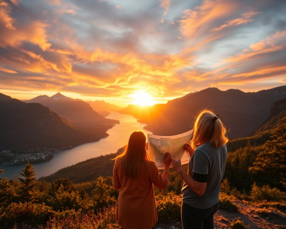 Mitternachtssonne Planung Nordnorwegen
