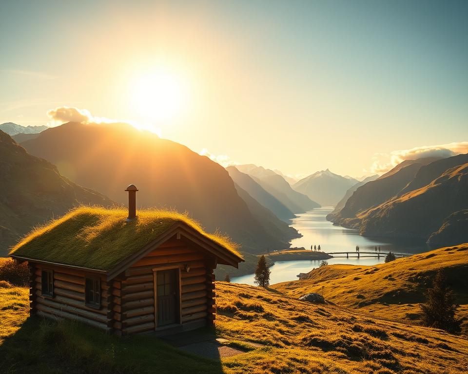 Mitternachtssonne Unterkünfte in Norwegen