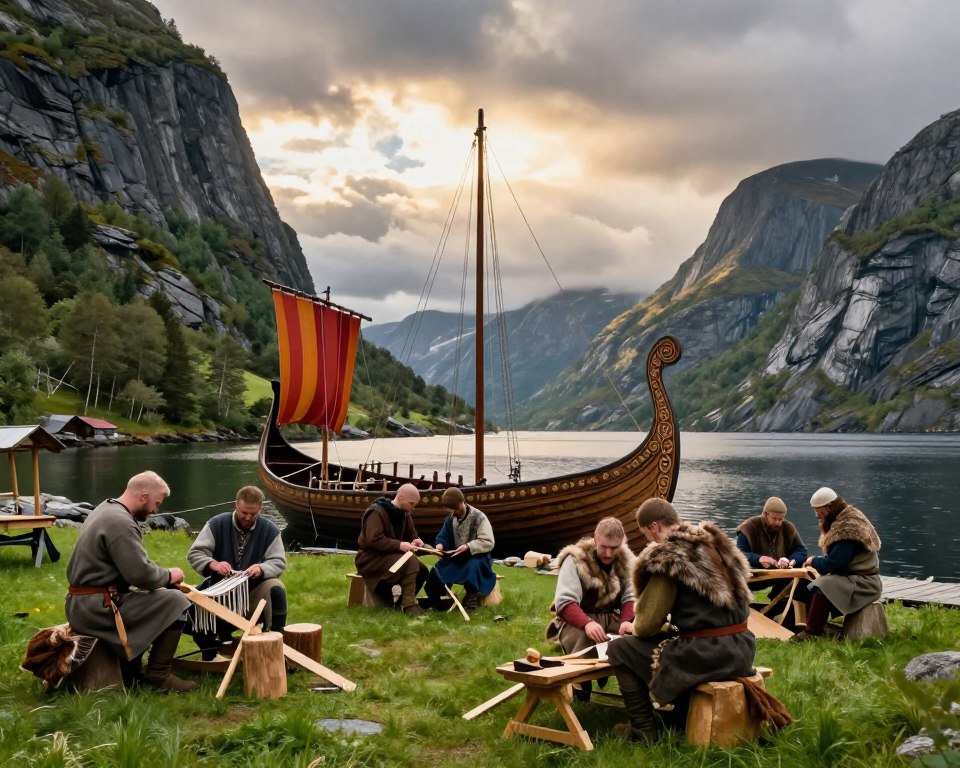 Norwegische Wikinger Traditionen