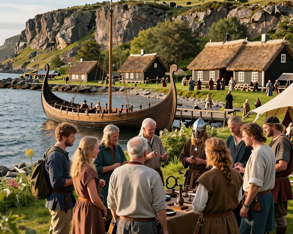 Wikinger Kulturerbe Tourismus