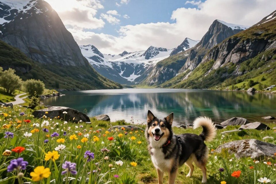 Norwegen mit Hund