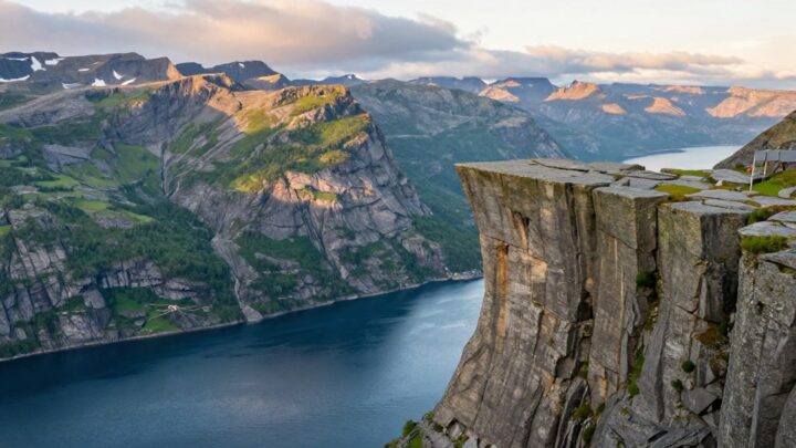 Norwegischer Felsvorsprung: Preikestolen entdecken